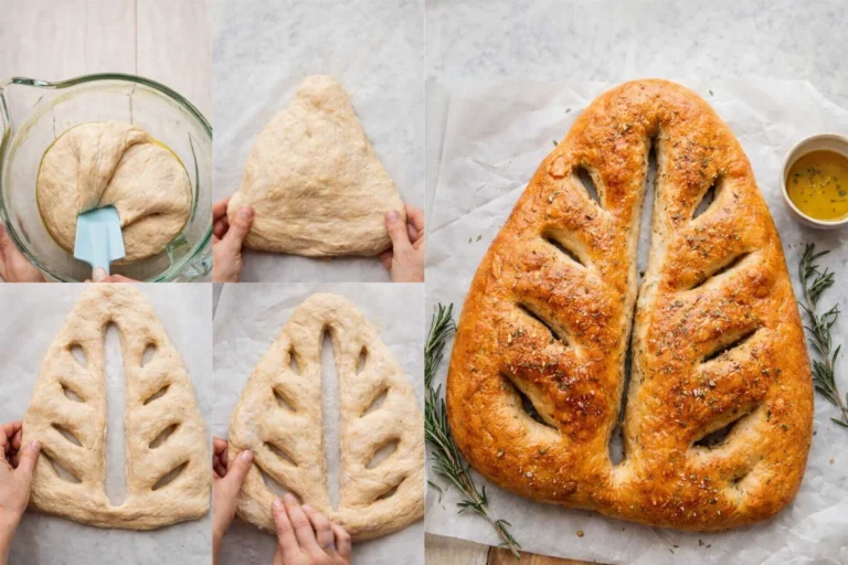 Fougasse French-Style Flatbread with Crispy Edges  Chewy Center