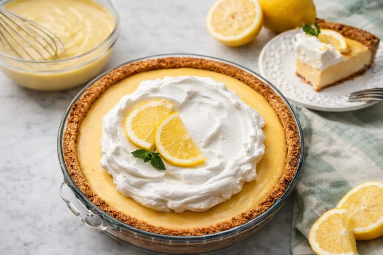 The Easiest Creamy Lemon Pie Just 7 Ingredients