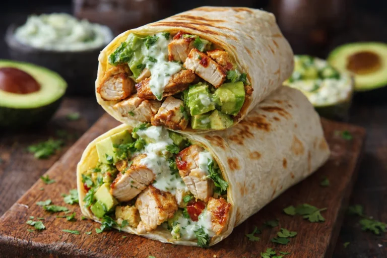 Make Chicken Avocado Burritos For A Quick Weeknight Dinner