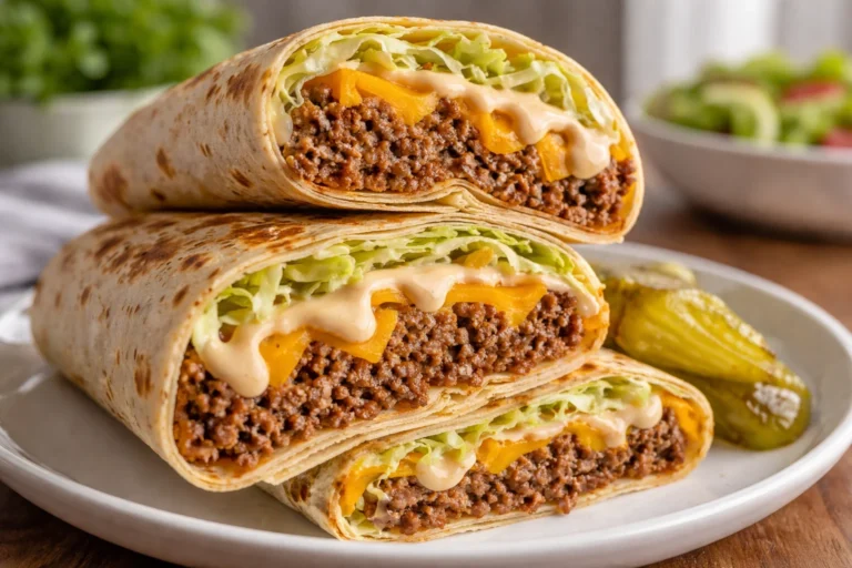 Your New Favorite Big Mac Wraps Meal Idea