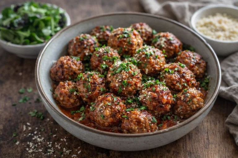 Easy Keto Meatballs with Ground Beef