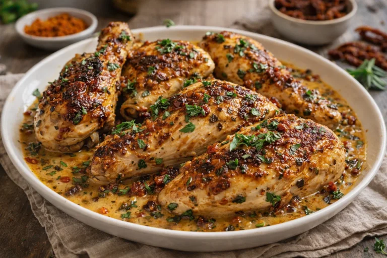 Easy Marry Me Chicken with Sun-Dried Tomato Sauce
