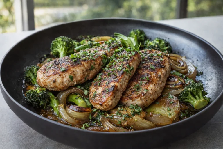 Flavorful High Protein Low Carb Dinner Idea