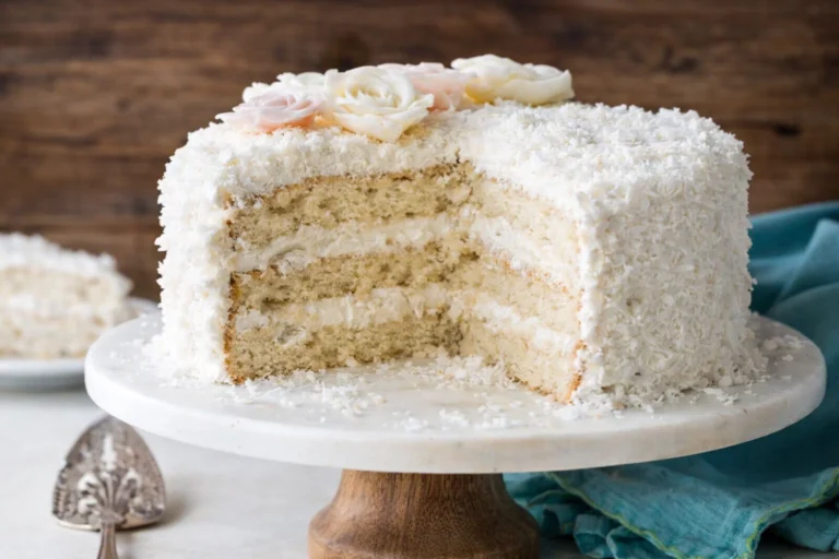 Fluffy  Moist Coconut Cake  Sallys Baking Addiction