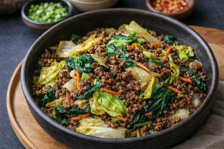 Beef and Cabbage Stir-Fry