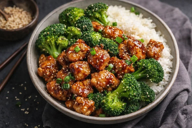 Make Healthy Sesame Chicken and Broccoli Tonight