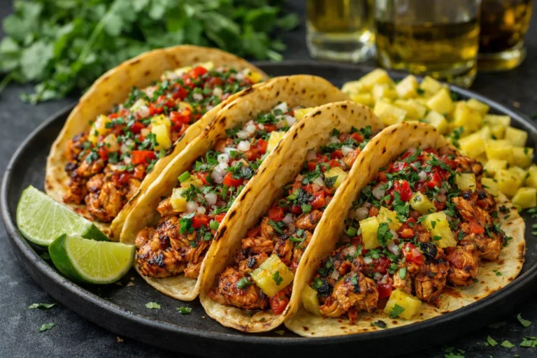 Pineapple Chicken Tacos Healthy  Flavorful