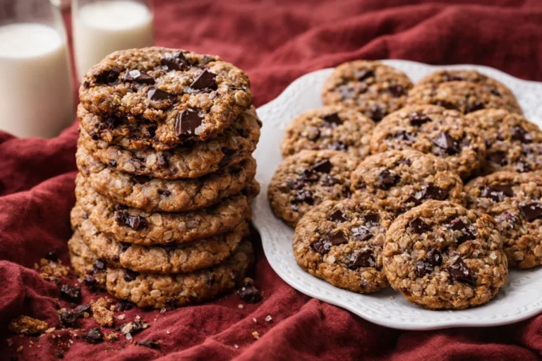 Dark Chocolate Chunk Oatmeal Cookies  Sallys Baking Addiction