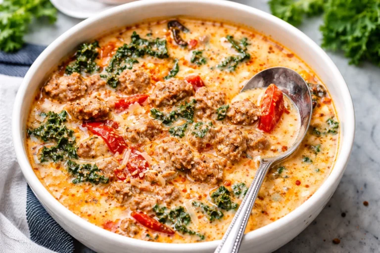 Instant Pot Keto Tuscan Soup Recipe  Keto Soup Recipe