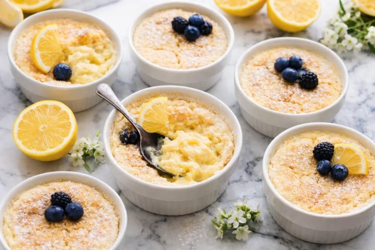 Lemon Pudding Cakes 8 Easy Ingredients  Sallys Baking Addiction