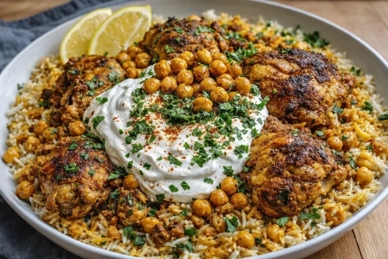 One Pot Shawarma Chicken And Rice