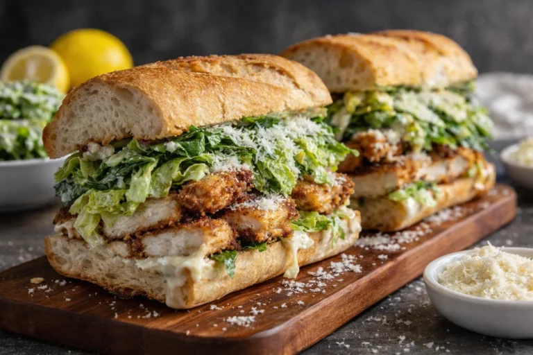 The Ultimate Crispy Chicken Caesar Sandwich Recipe