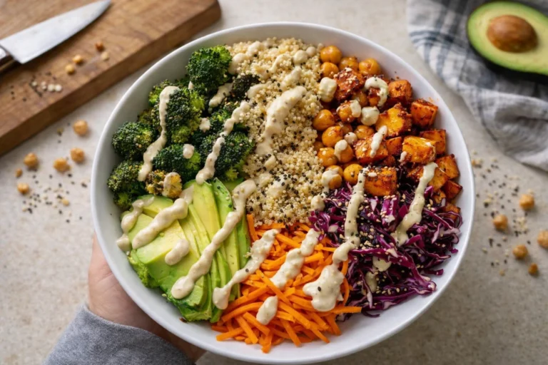 Vegan Buddha Bowl 10 Minute Heavenly Lunch – Forkful Heaven