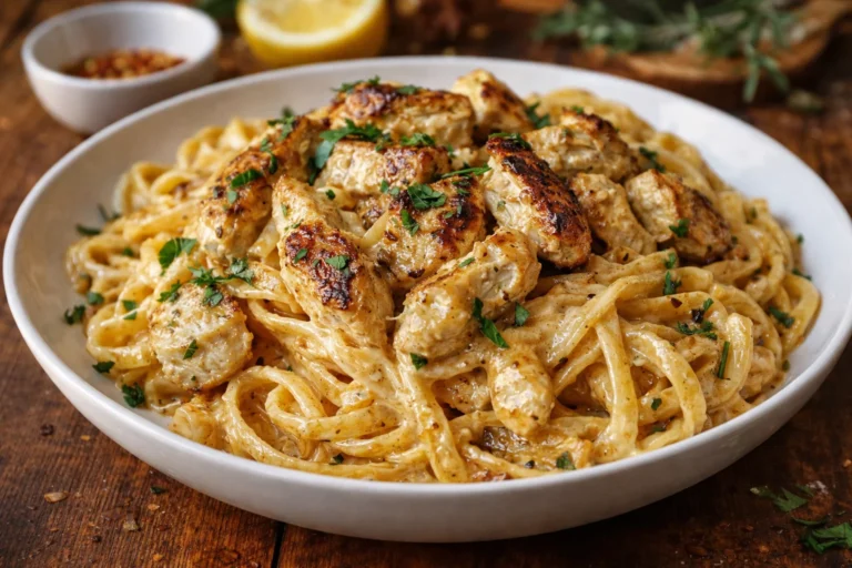 Cowboy Butter Chicken Linguine