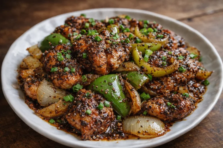 Black Pepper Chicken