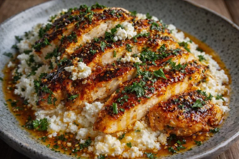 Hot Honey Feta Chicken