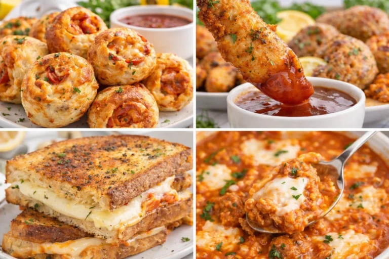 Easy Hot Lunch IdeasPizza Dough Balls, Soups, Sandwiches  More