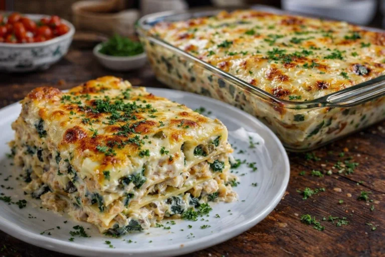 Mushroom And Spinach Lasagna Recipe – MushroomSalus