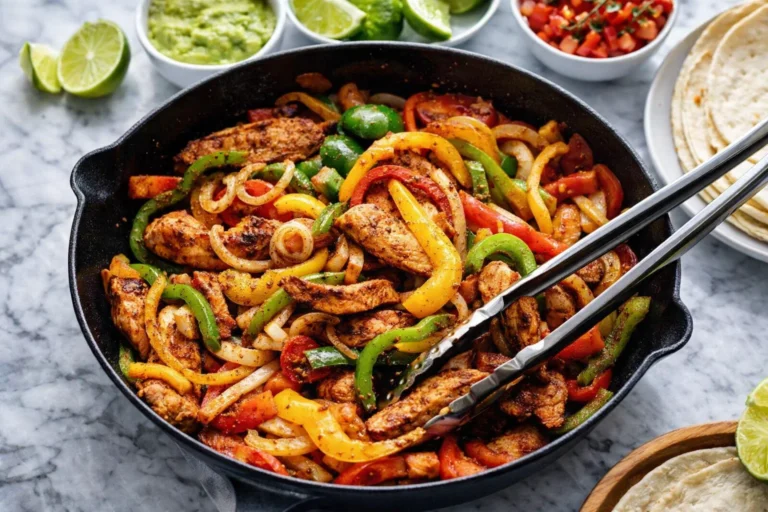 The BEST Easy Chicken Fajitas
