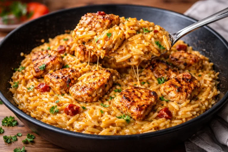 One Pot Cajun Chicken Alfredo Orzo – Flavor in Every Bite