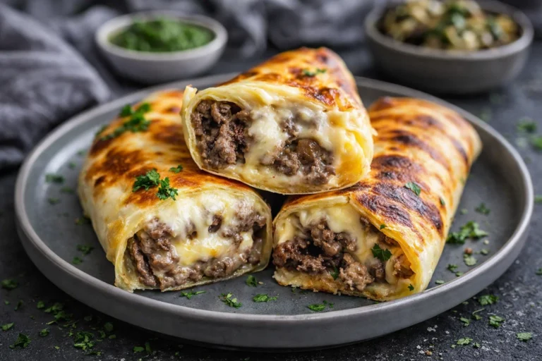Easy Keto Philly Cheesesteak Rolls