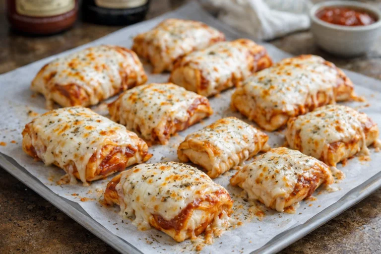 Easy Low-Calorie Pizza Rolls