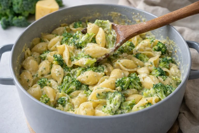 Healthy One Pot Broccoli Mac  Cheese