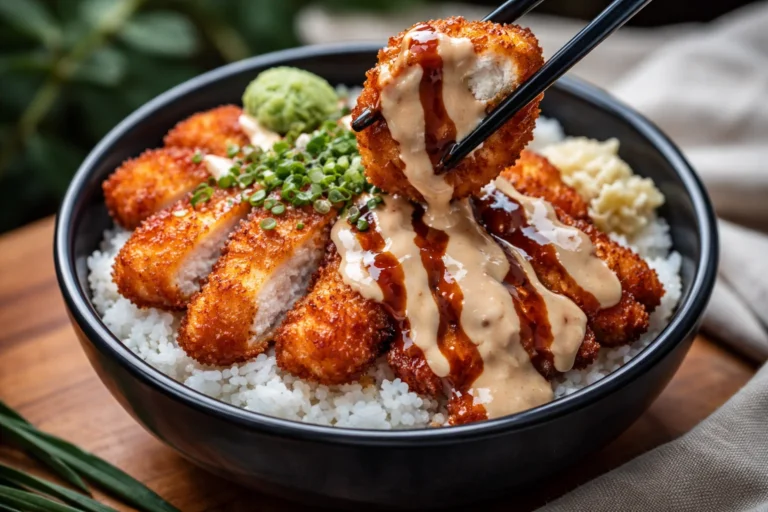 Irresistible Japanese Katsu Bowls with Tonkatsu Sauce