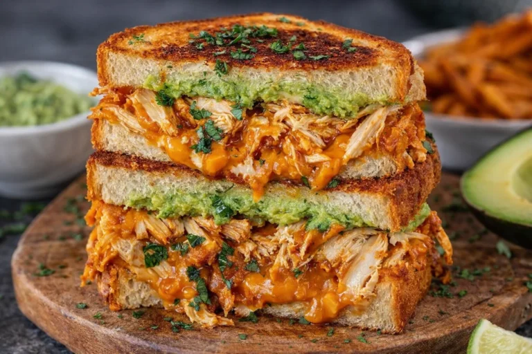 CHICKEN AVOCADO MELT SANDWICH