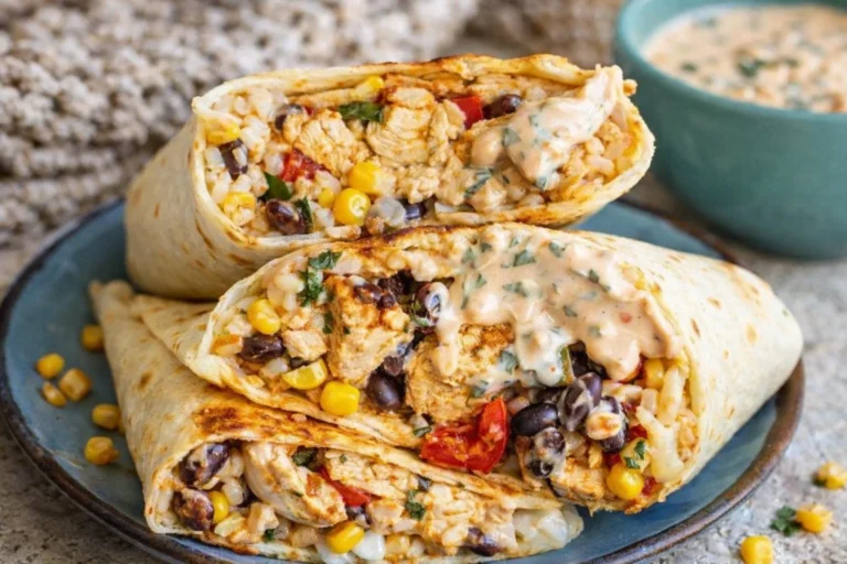 Southwest Chicken Wrap  Easy Lunch Ideas